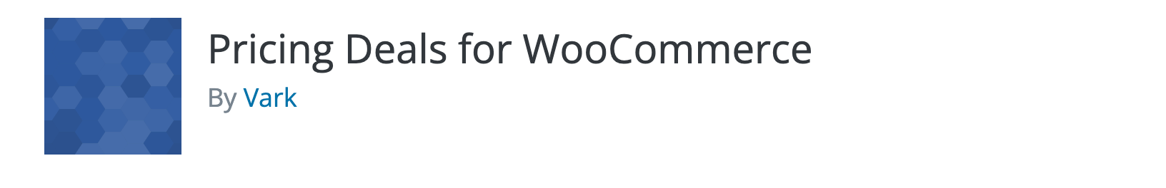 Pricing deals for Woocommerce